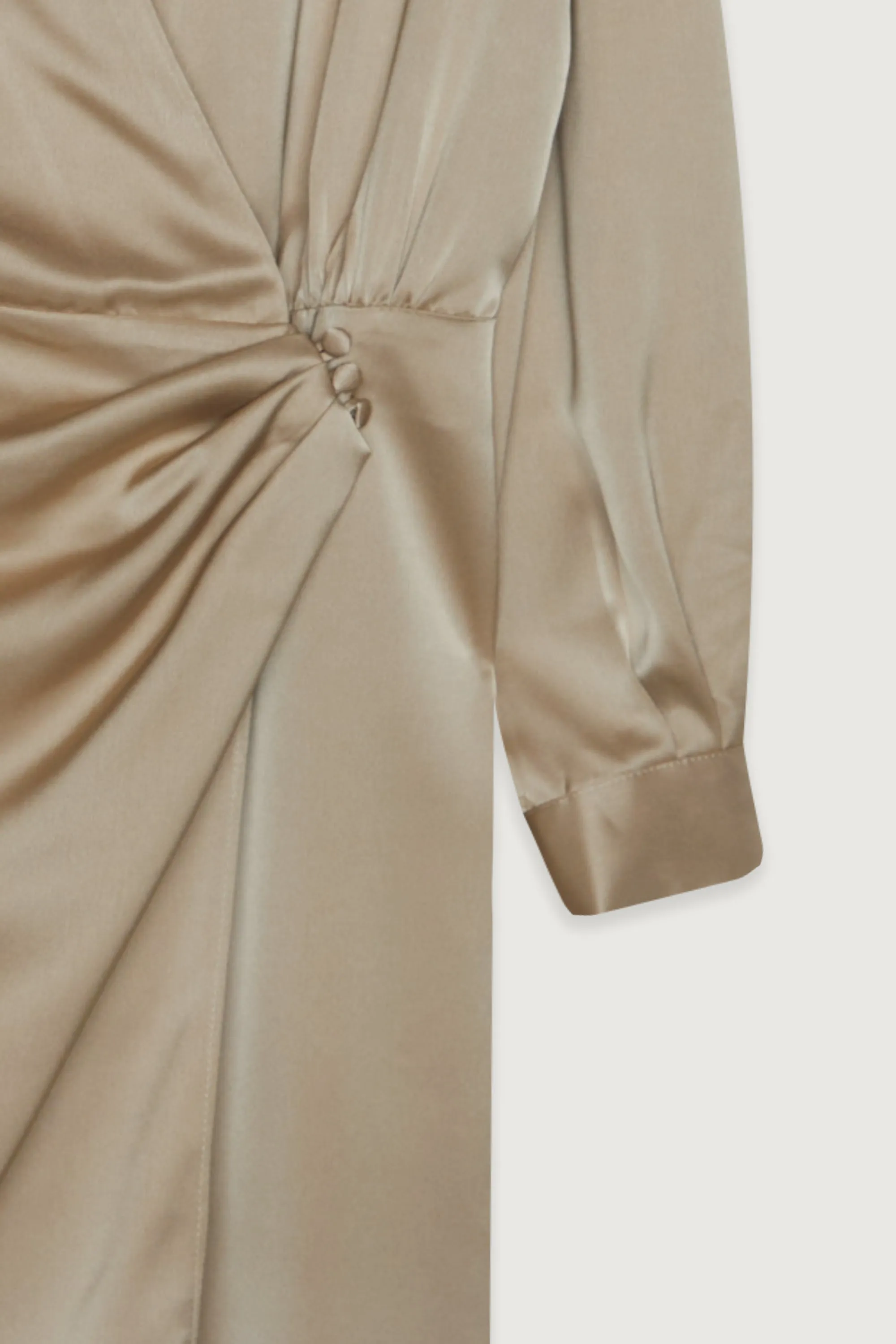 MIDI WRAP DRESS
