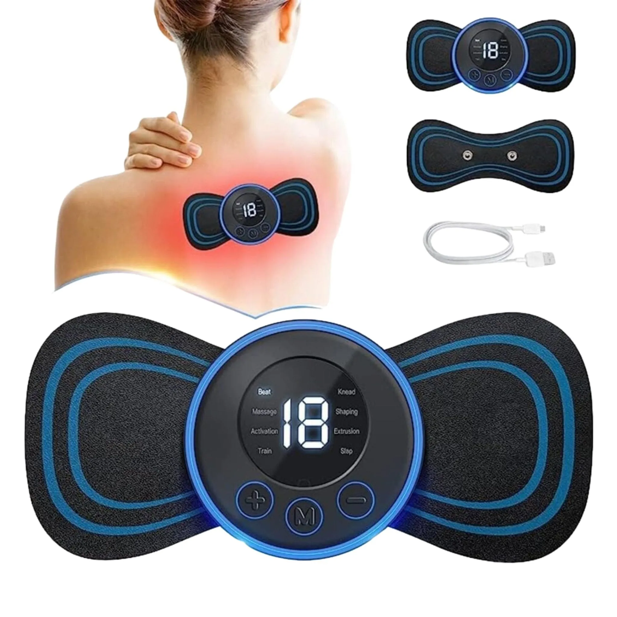 Mini Electric Body Massager-جهاز تدليك الجسم الكهربائي الصغير