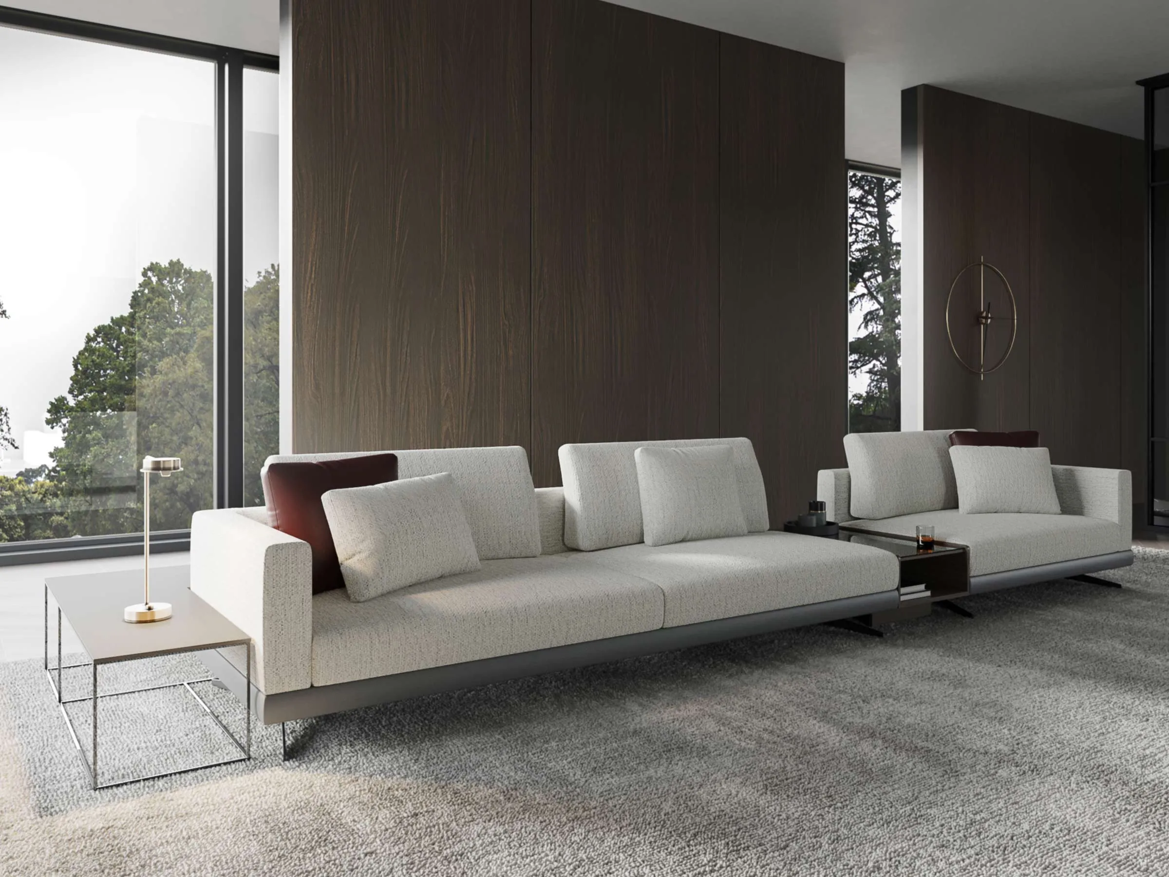 Mix Corner Sofa with Integrated Table