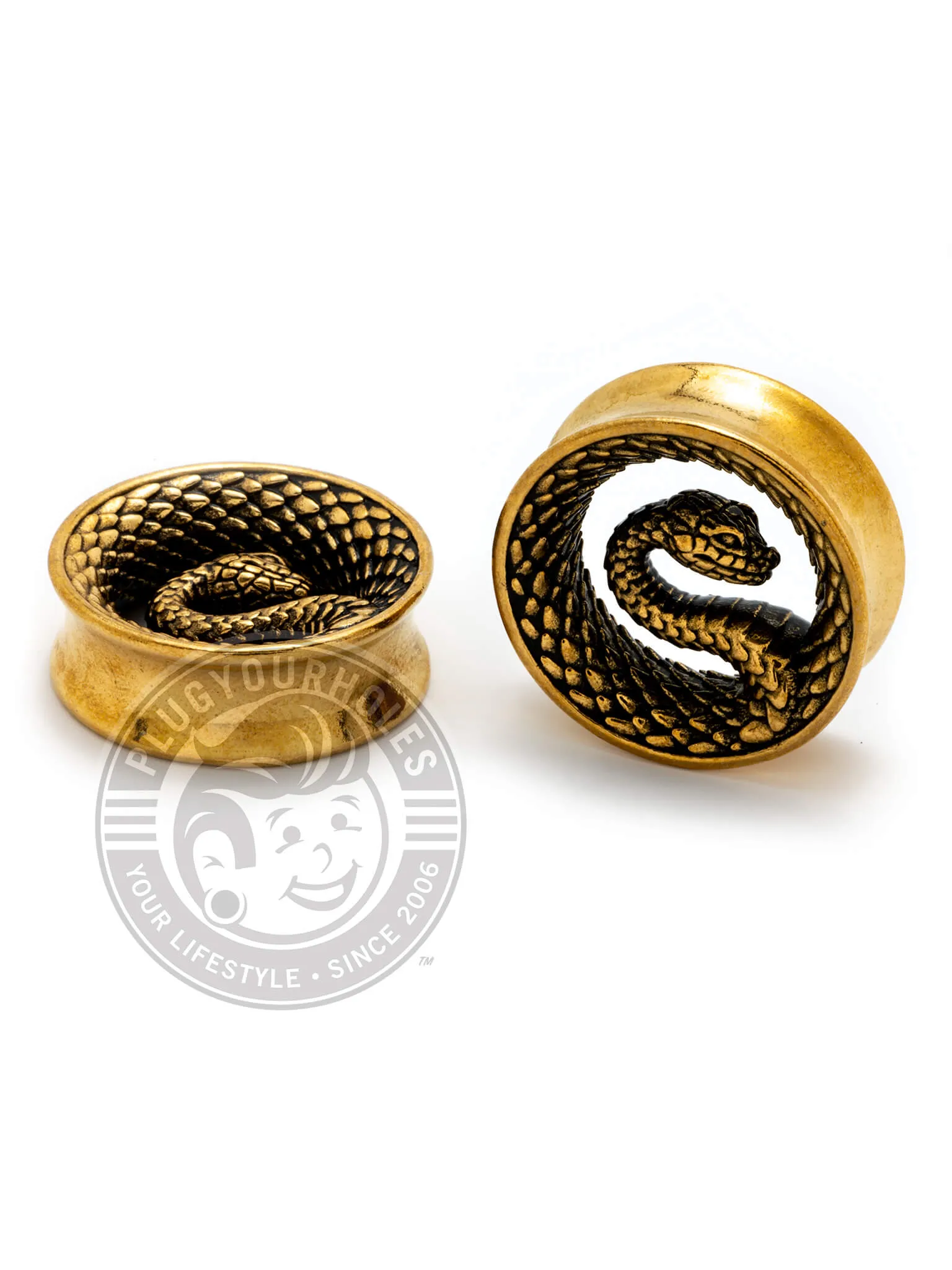 Mortal Serpent Double Flared Steel Tunnels