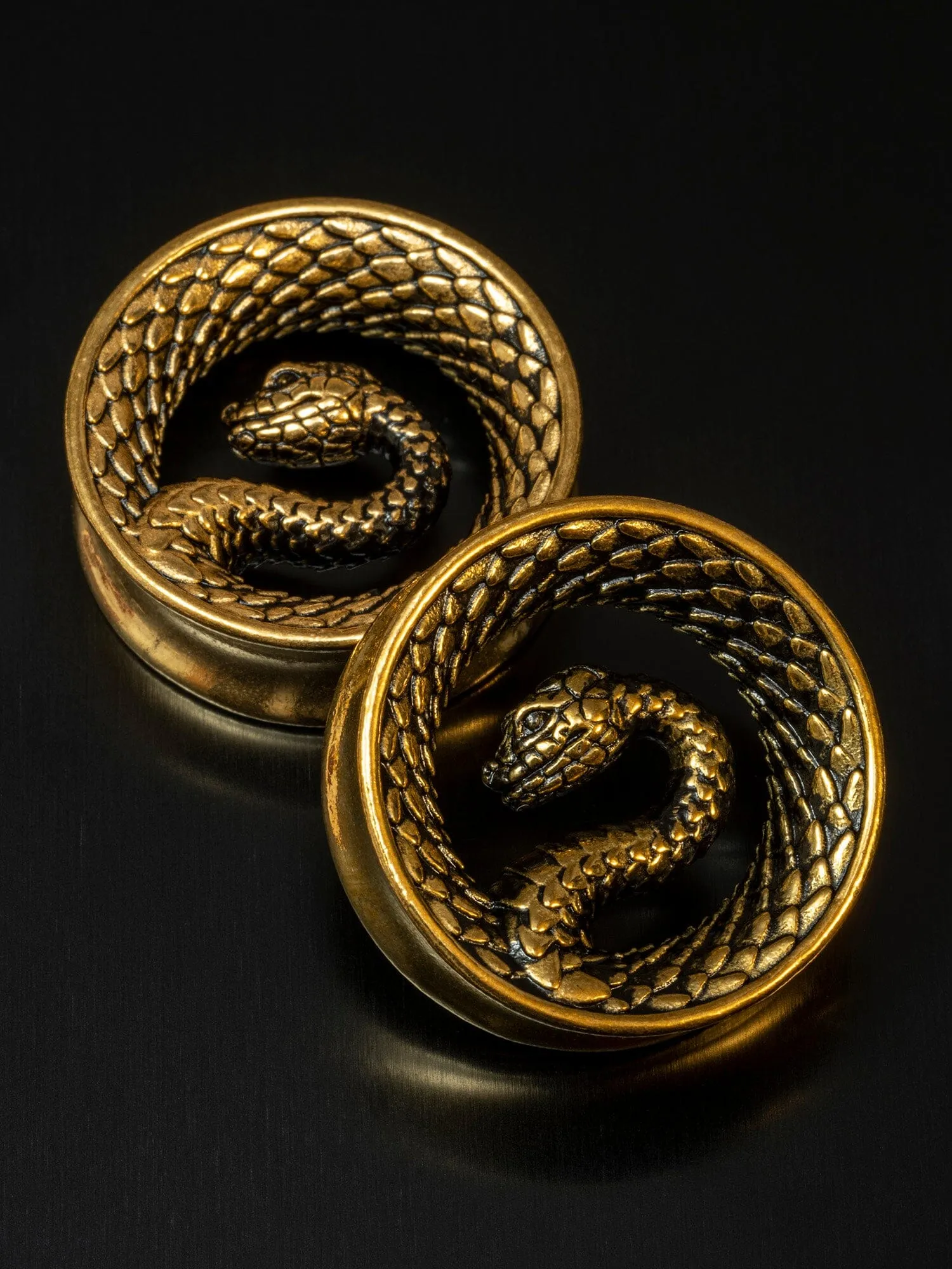 Mortal Serpent Double Flared Steel Tunnels