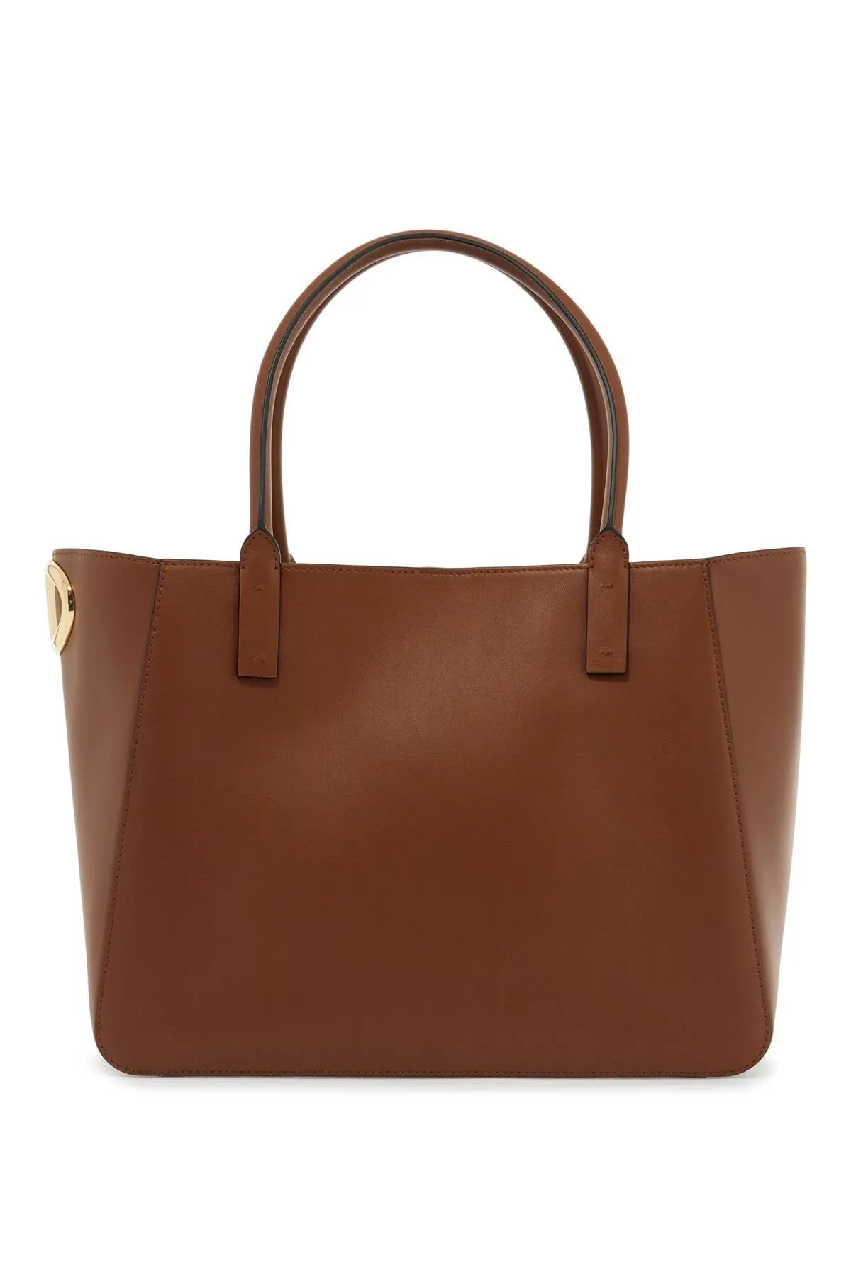 NAPPA CALFSKIN VLOGO SIDE TOTE BAG
