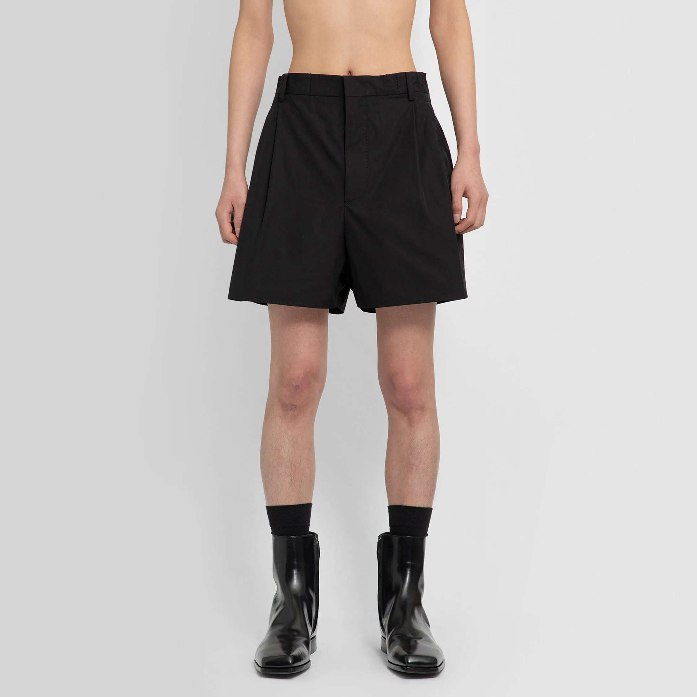 PRADA MAN BLACK SHORTS & SKIRTS