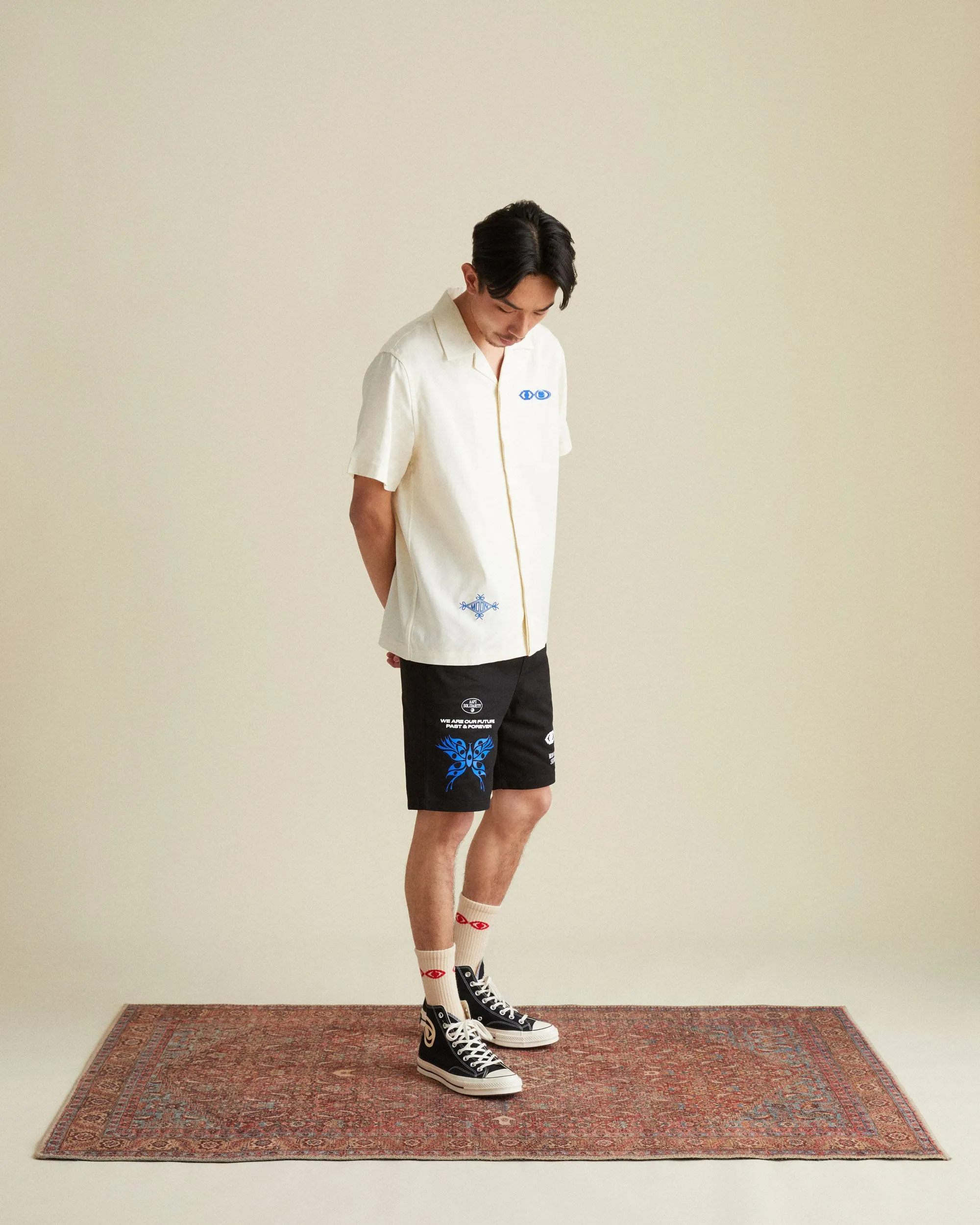 SNYC x Moon Collective Butterfly Shorts