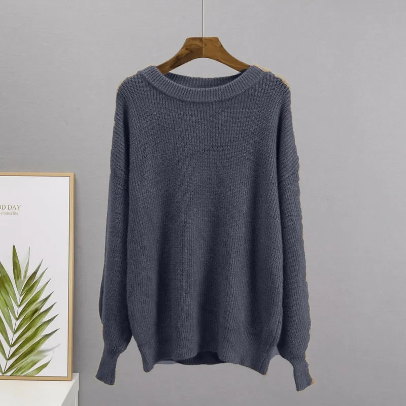 Soft Loose Knitted Cashmere Sweaters