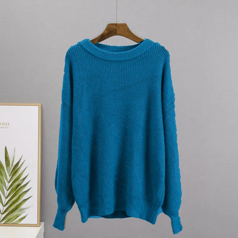 Soft Loose Knitted Cashmere Sweaters