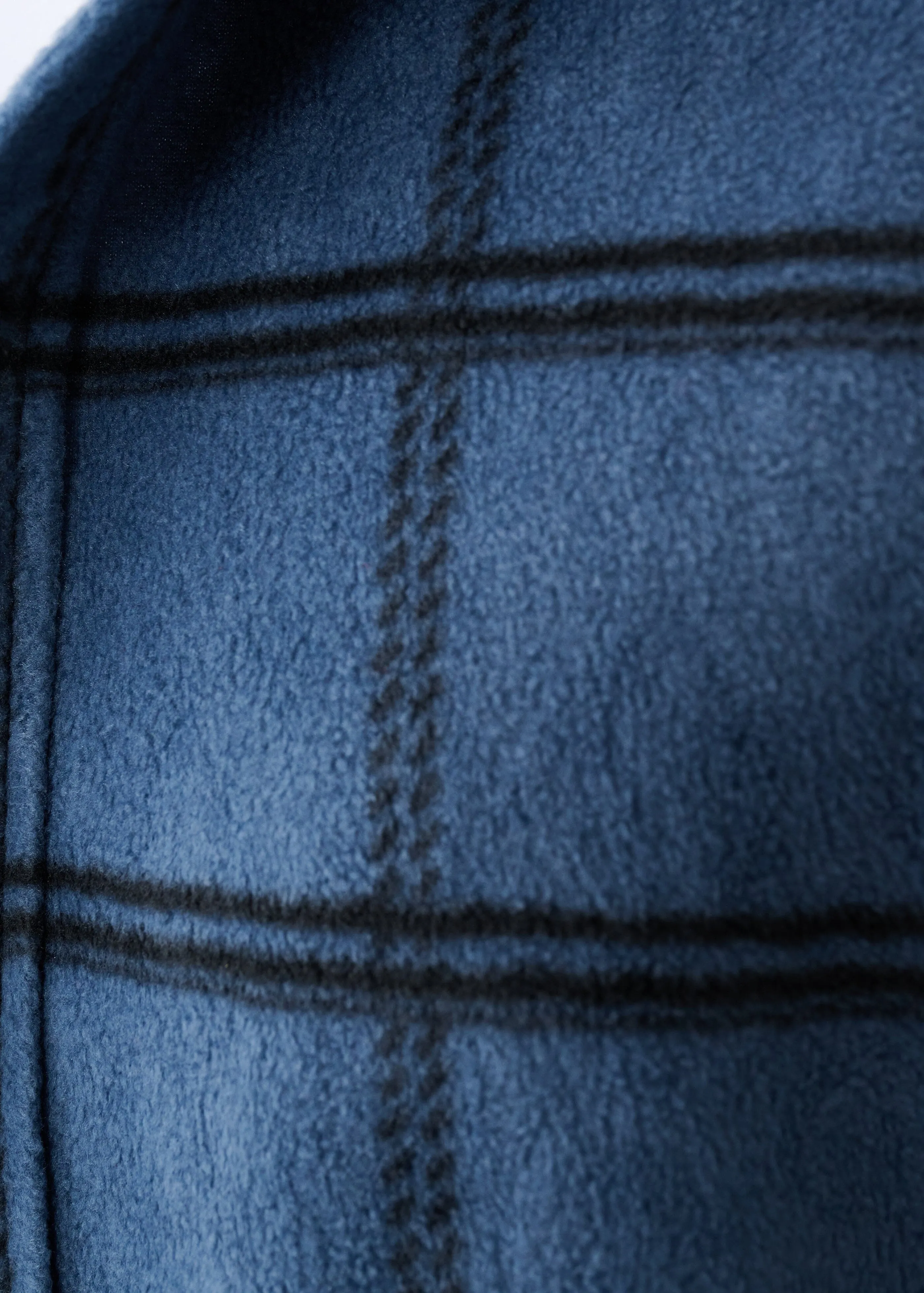 Sunday Shirt Jacket | Indigo Check