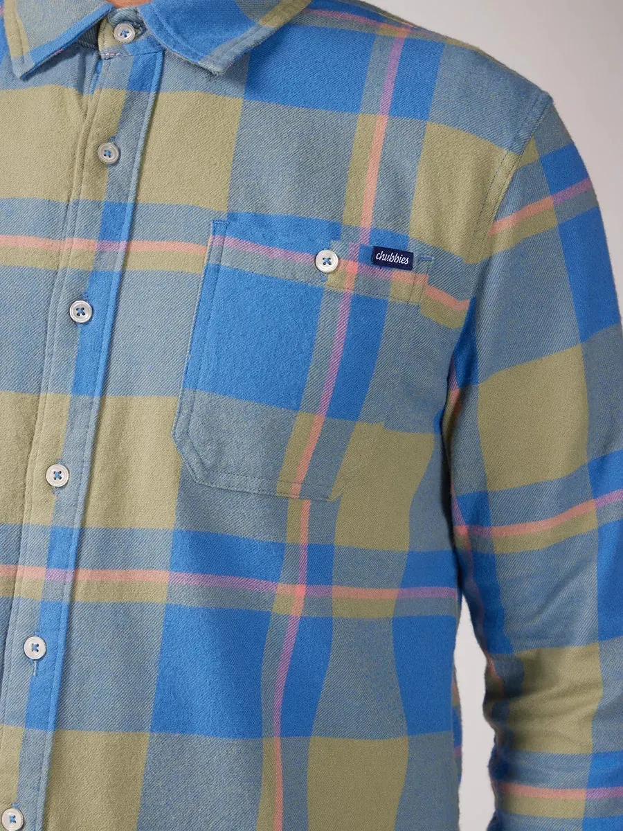 The Be Glad Wear Plaid Flannel - Chubbies