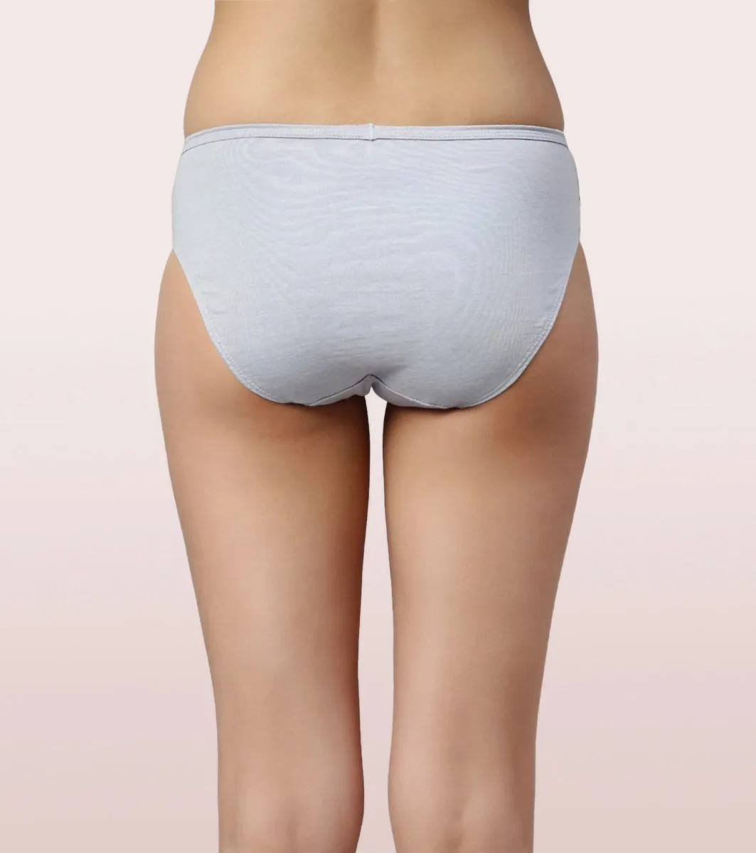 The Cotton Classic Hipster Panty | Antimicrobial And Stain Release Finish | 100% Cotton -Pack Of 3-Assorted Pack-Color and Print May Vary