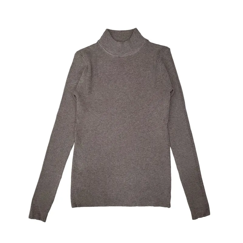 Turtleneck Long Sleeve Slim Sweater