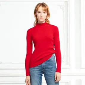 Turtleneck Long Sleeve Slim Sweater