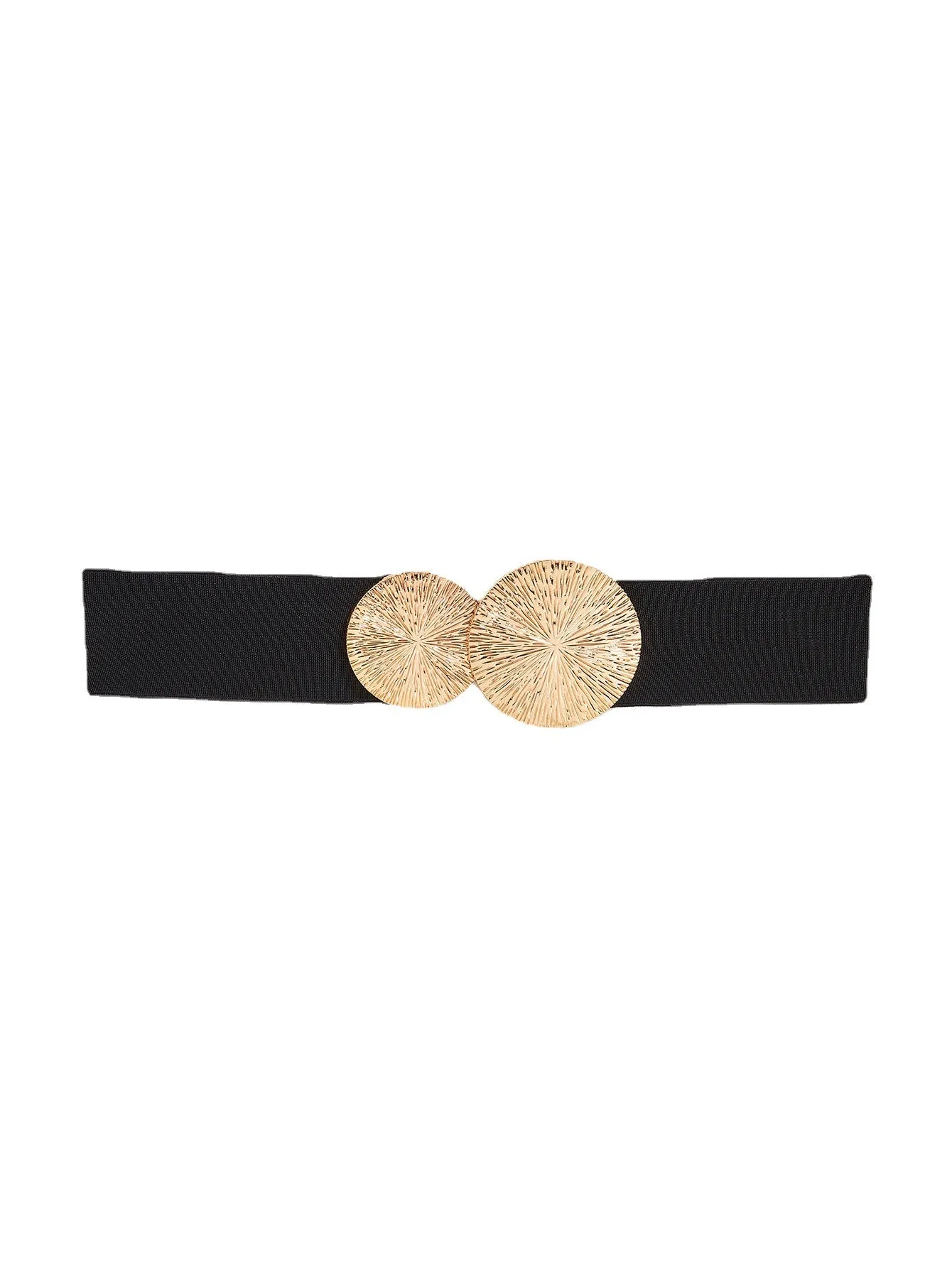 Whoelsale Alloy Waistband Suit with Elastic Waistband and Wide Waistband Closure