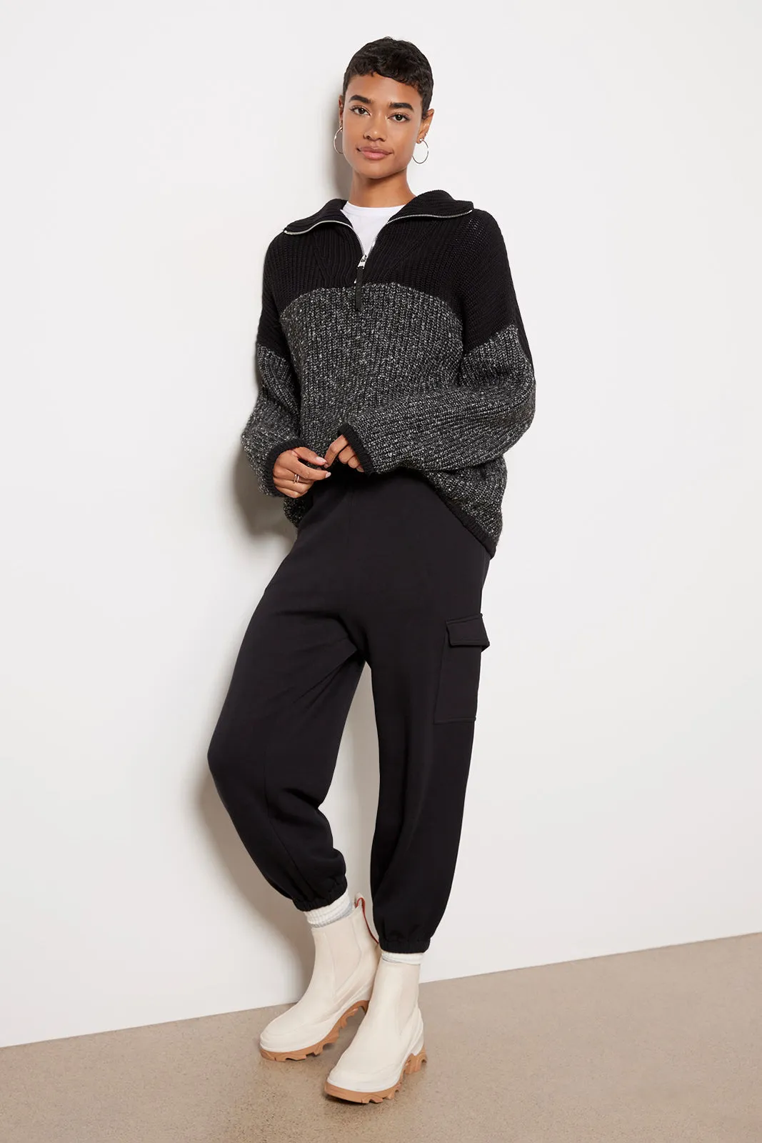 Willard Half Zip Knit Pullover