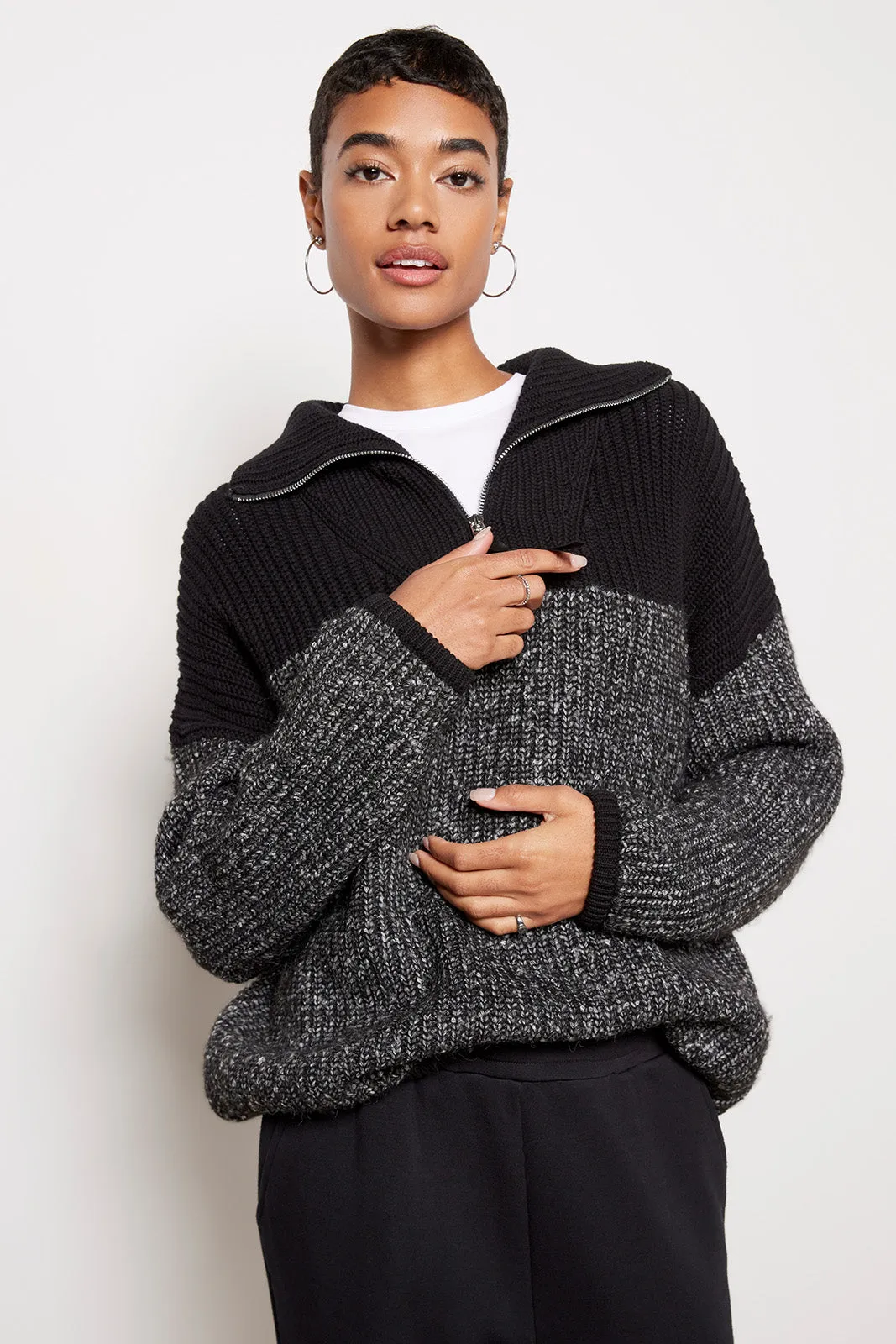 Willard Half Zip Knit Pullover