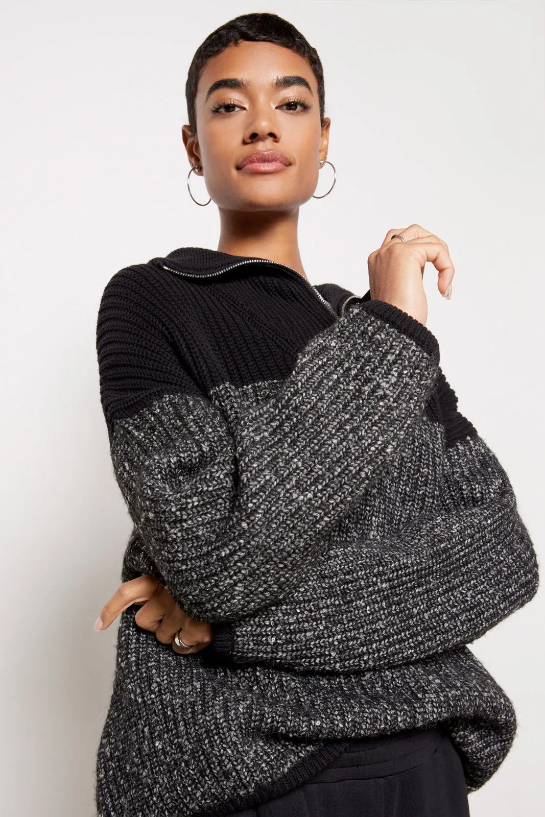Willard Half Zip Knit Pullover